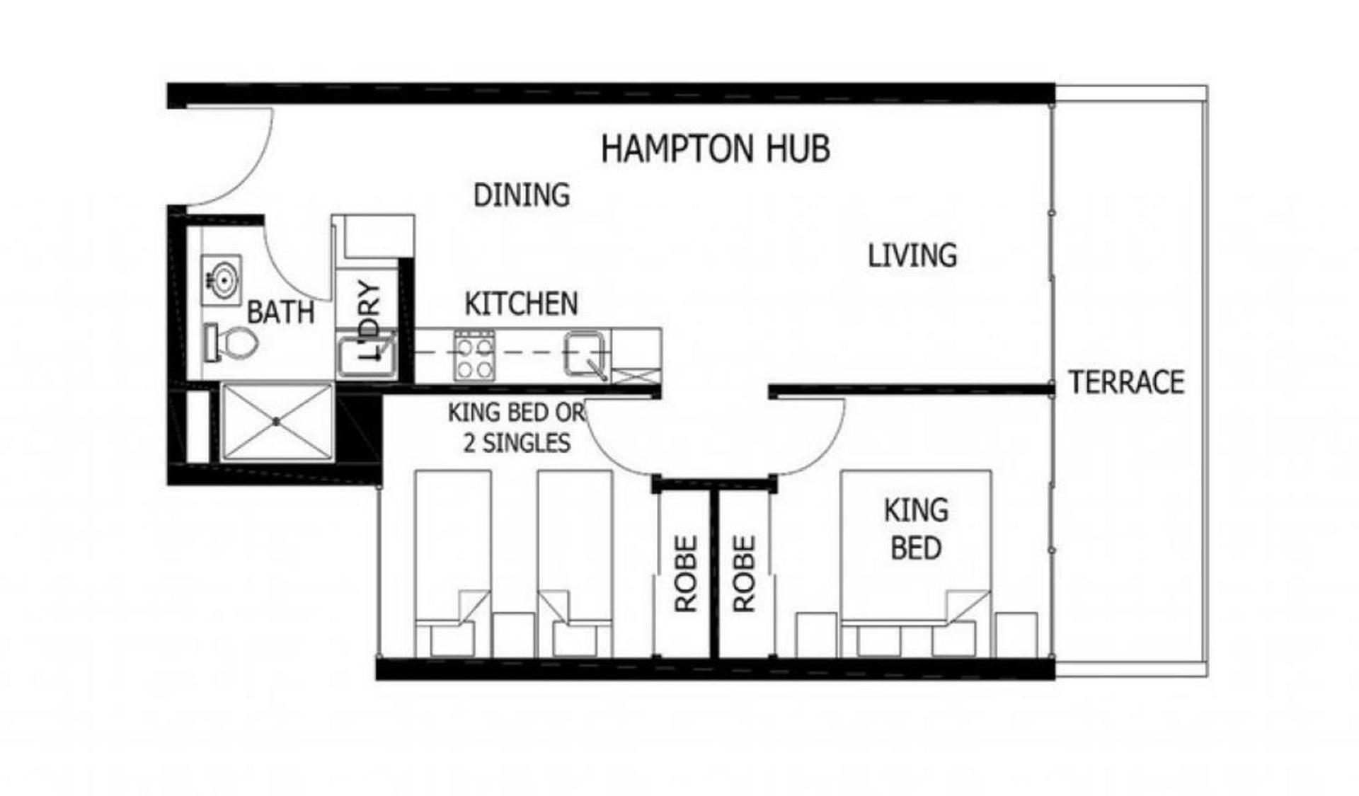 Boutique Stays - Hampton Hub Мельбурн Экстерьер фото